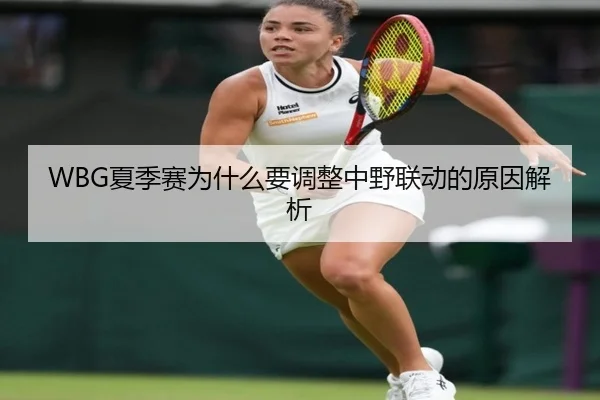 WBG夏季赛为什么要调整中野联动的原因解析